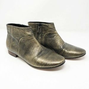 Cole Haan Allen Ankle Bootie Black Metallic